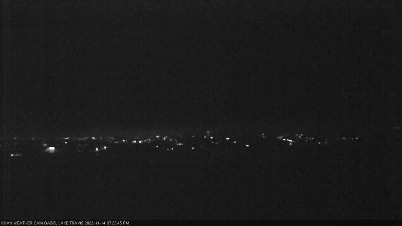 Lake Travis webcam, November 14, 2022 7:25 PM CT