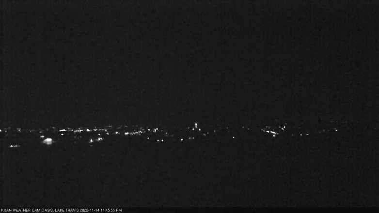 Lake Travis webcam, November 14, 2022 11:45 PM CT