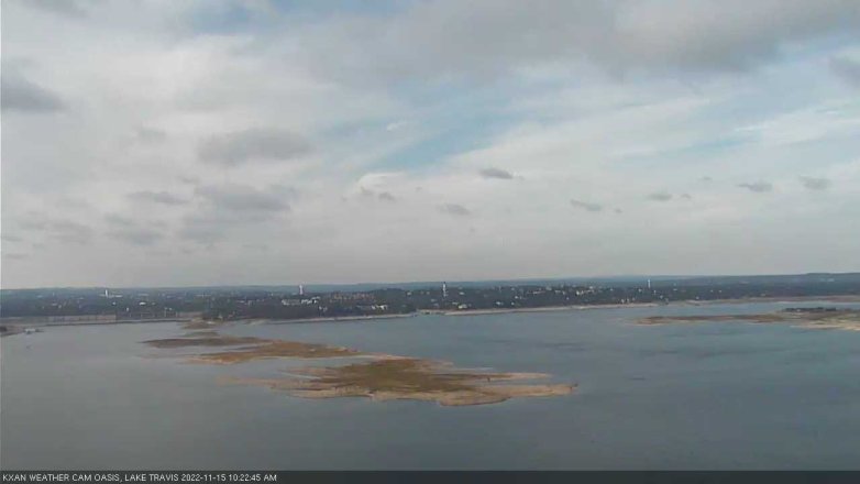 Lake Travis webcam, November 15, 2022 10:25 AM CT