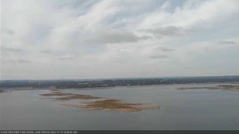 Lake Travis webcam, November 15, 2022 10:45 AM CT