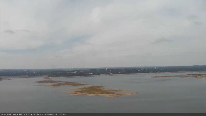Lake Travis webcam, November 15, 2022 11:25 AM CT