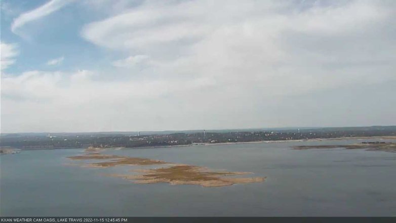 Lake Travis webcam, November 15, 2022 12:45 PM CT