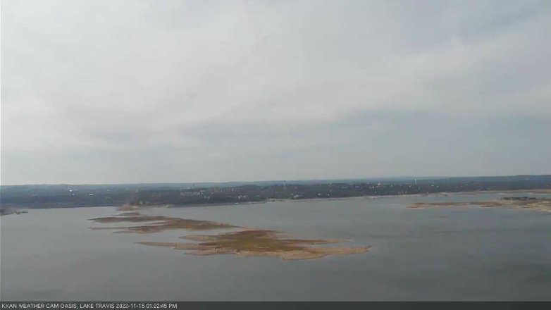 Lake Travis webcam, November 15, 2022 1:25 PM CT