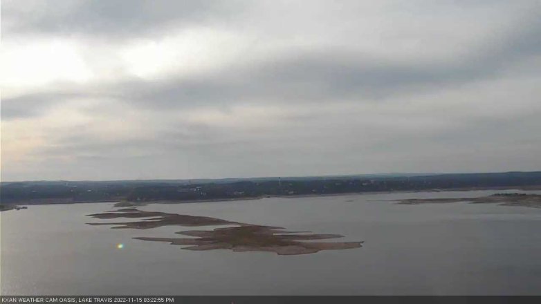 Lake Travis webcam, November 15, 2022 3:25 PM CT