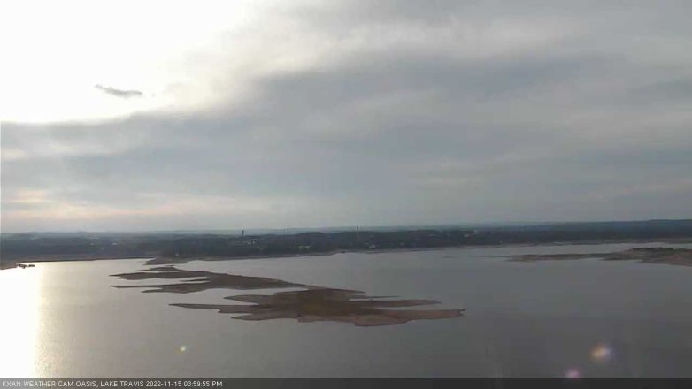Lake Travis webcam, November 15, 2022 4:00 PM CT