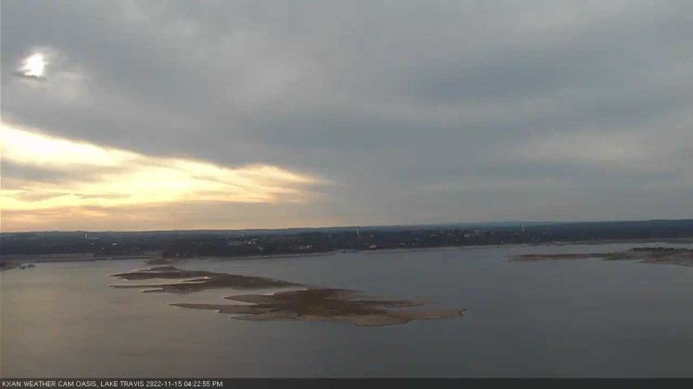 Lake Travis webcam, November 15, 2022 4:25 PM CT