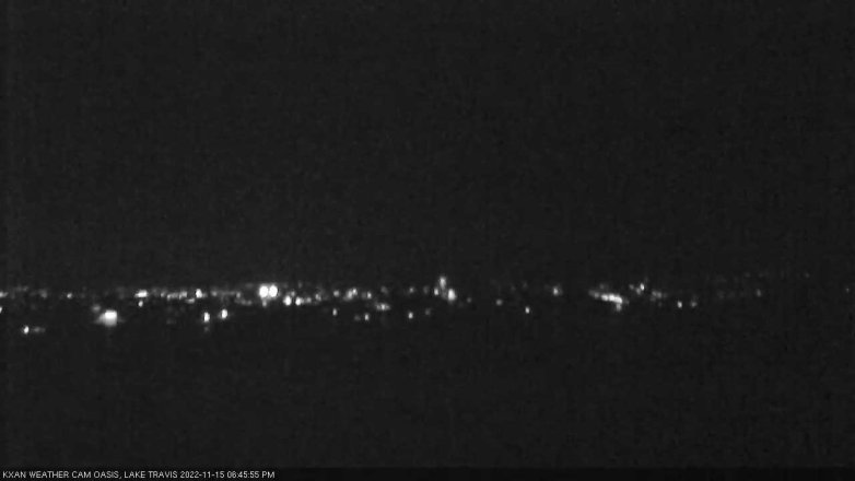 Lake Travis webcam, November 15, 2022 6:45 PM CT