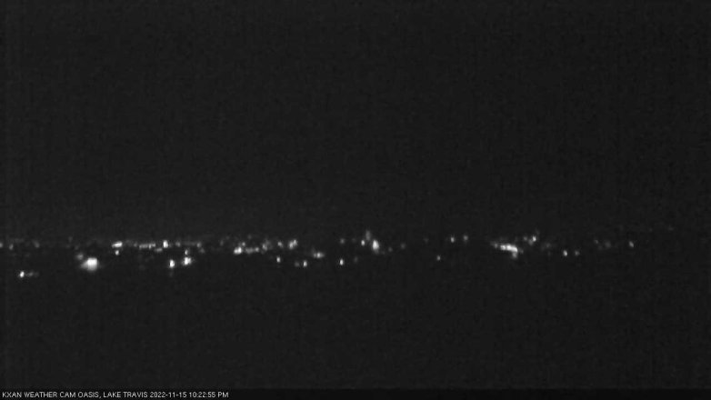 Lake Travis webcam, November 15, 2022 10:25 PM CT