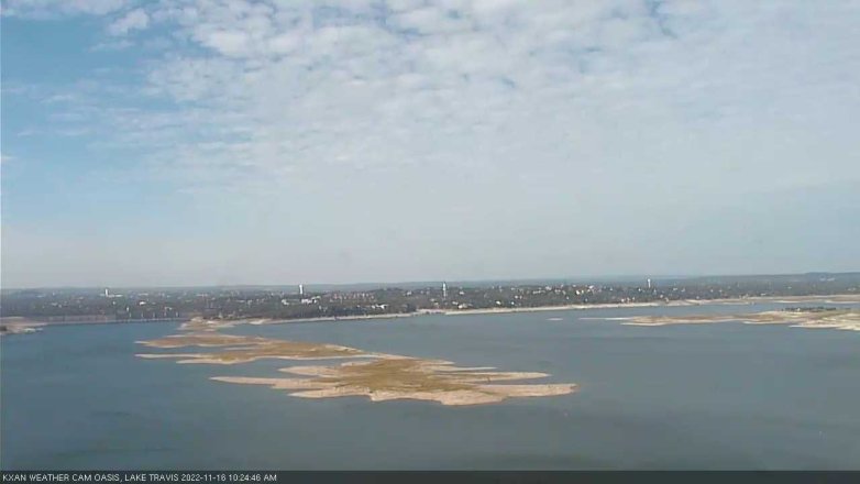Lake Travis webcam, November 16, 2022 10:25 AM CT