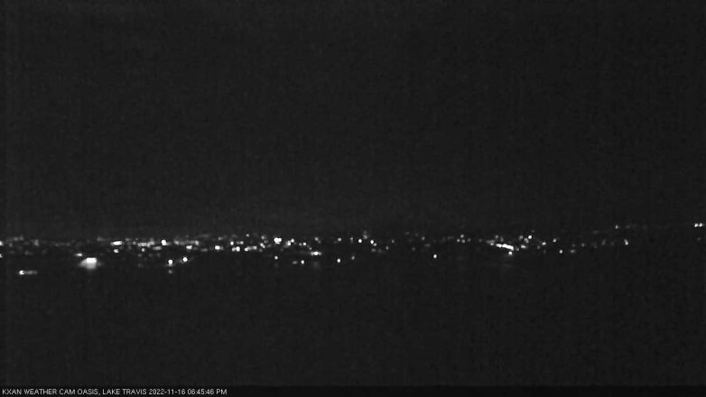 Lake Travis webcam, November 16, 2022 6:45 PM CT
