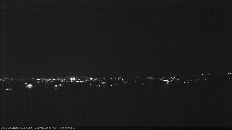 Lake Travis webcam, November 16, 2022 7:00 PM CT