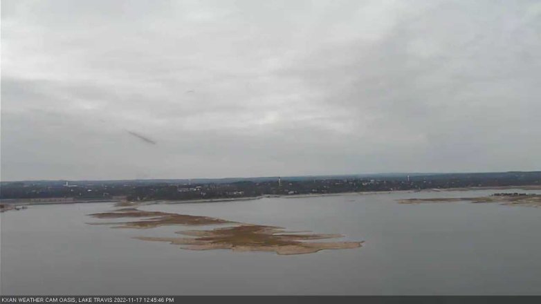 Lake Travis webcam, November 17, 2022 12:45 PM CT