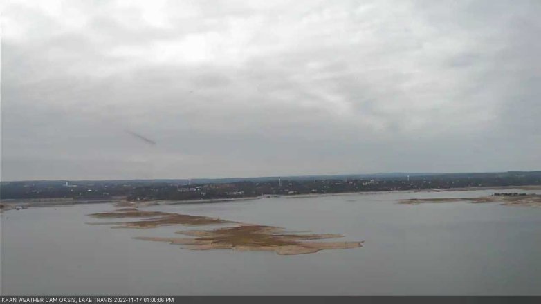 Lake Travis webcam, November 17, 2022 1:00 PM CT