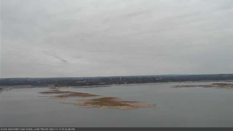 Lake Travis webcam, November 17, 2022 1:25 PM CT