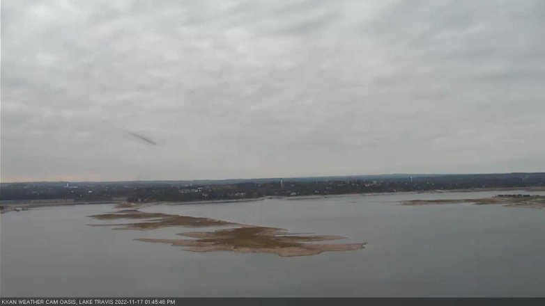 Lake Travis webcam, November 17, 2022 1:45 PM CT