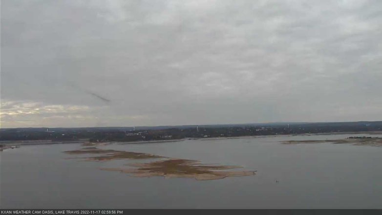 Lake Travis webcam, November 17, 2022 3:00 PM CT