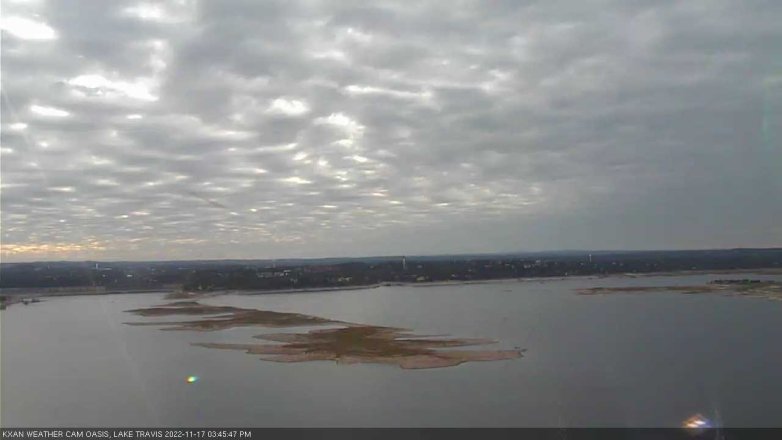 Lake Travis webcam, November 17, 2022 3:45 PM CT