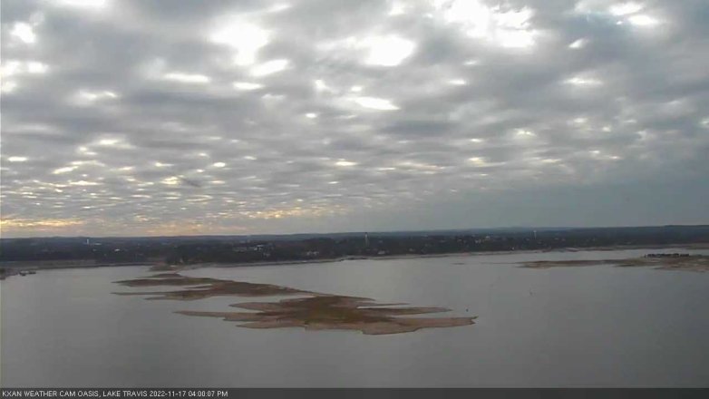 Lake Travis webcam, November 17, 2022 4:00 PM CT