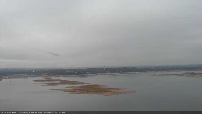 Lake Travis webcam, November 18, 2022 10:45 AM CT