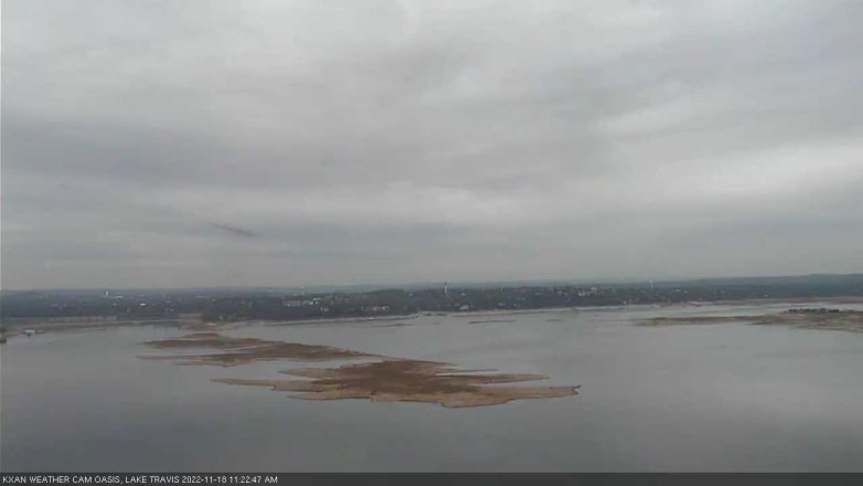 Lake Travis webcam, November 18, 2022 11:25 AM CT