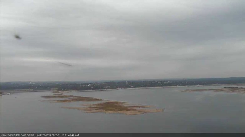 Lake Travis webcam, November 18, 2022 11:45 AM CT