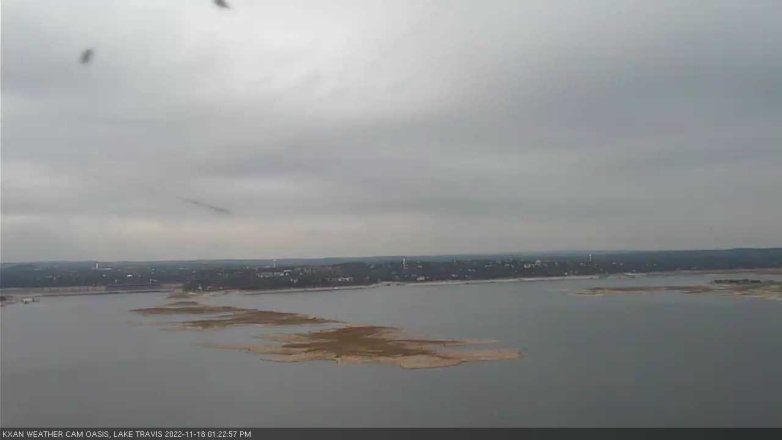 Lake Travis webcam, November 18, 2022 1:25 PM CT