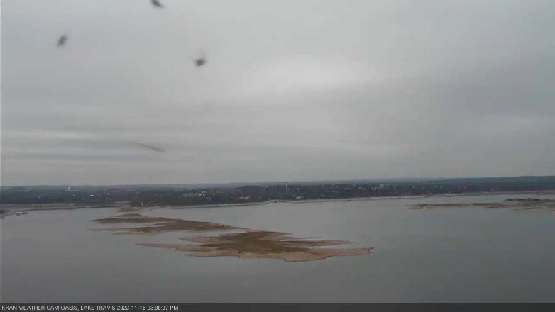 Lake Travis webcam, November 18, 2022 3:00 PM CT