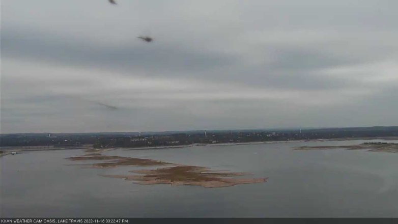 Lake Travis webcam, November 18, 2022 3:25 PM CT