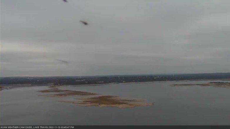Lake Travis webcam, November 18, 2022 3:45 PM CT