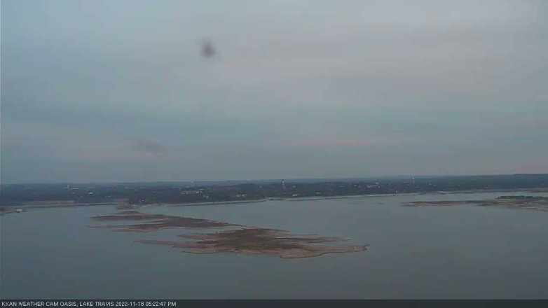 Lake Travis webcam, November 18, 2022 5:25 PM CT