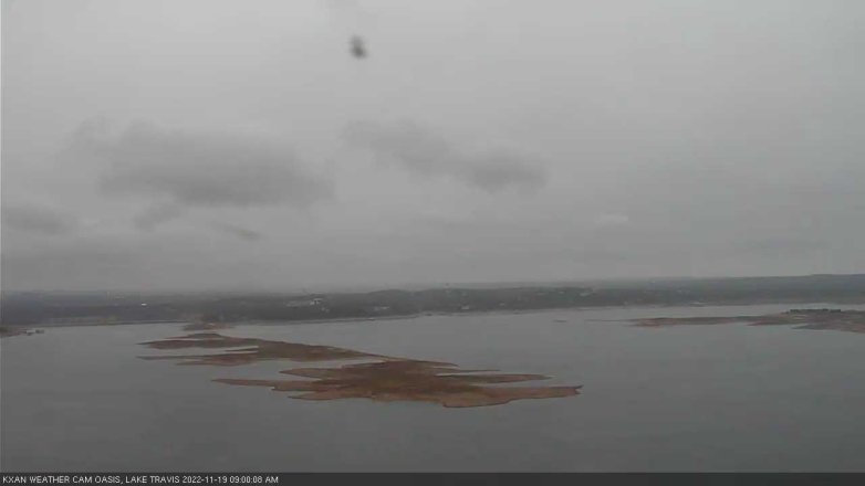 Lake Travis webcam, November 19, 2022 9:00 AM CT