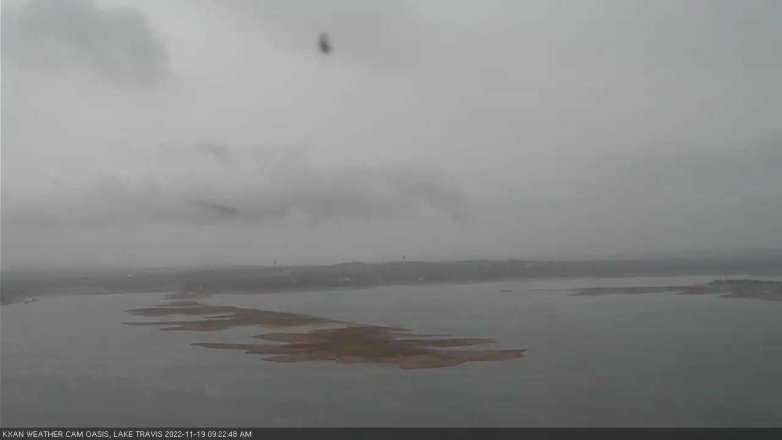 Lake Travis webcam, November 19, 2022 9:25 AM CT
