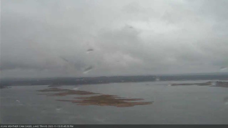 Lake Travis webcam, November 19, 2022 1:45 PM CT