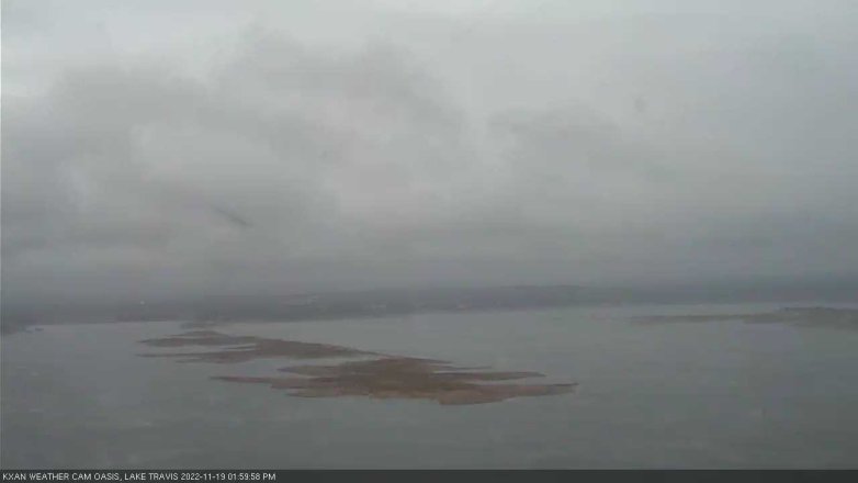 Lake Travis webcam, November 19, 2022 2:00 PM CT