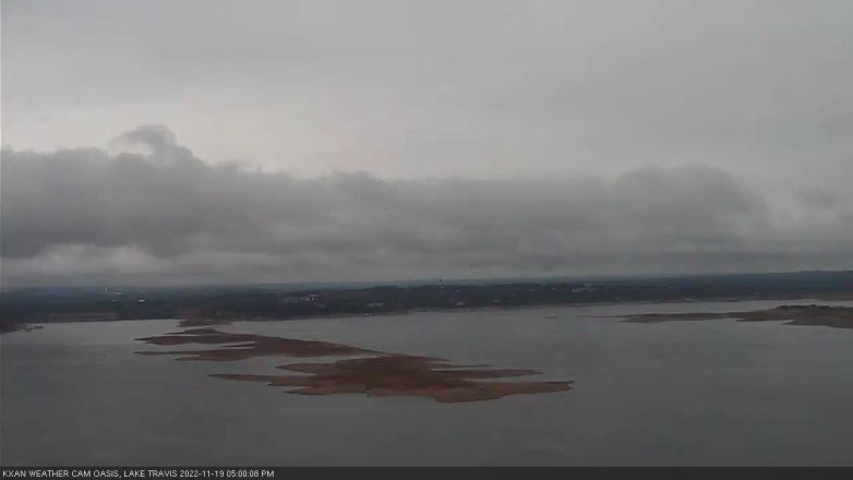 Lake Travis webcam, November 19, 2022 5:00 PM CT