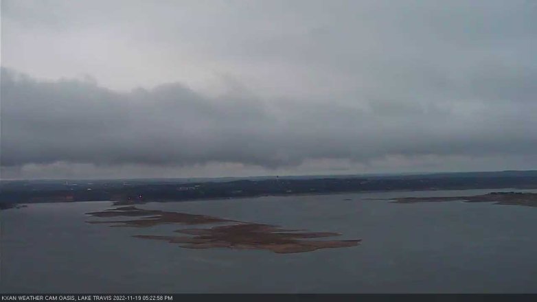 Lake Travis webcam, November 19, 2022 5:25 PM CT