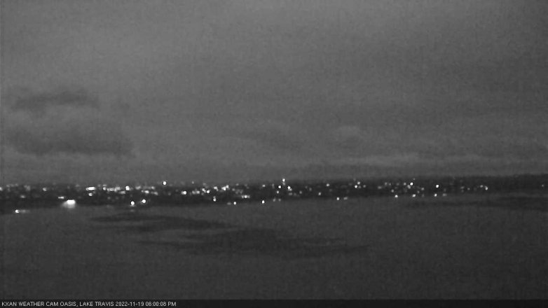 Lake Travis webcam, November 19, 2022 6:00 PM CT
