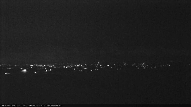 Lake Travis webcam, November 19, 2022 6:45 PM CT