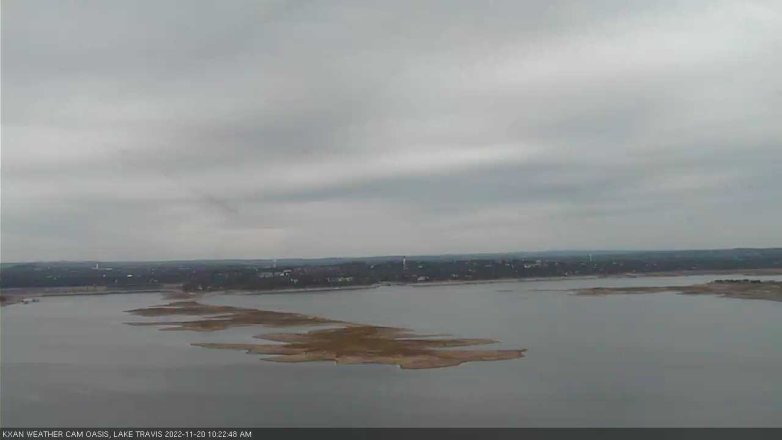 Lake Travis webcam, November 20, 2022 10:25 AM CT