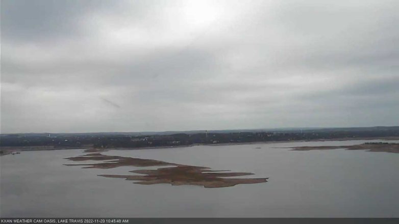 Lake Travis webcam, November 20, 2022 10:45 AM CT