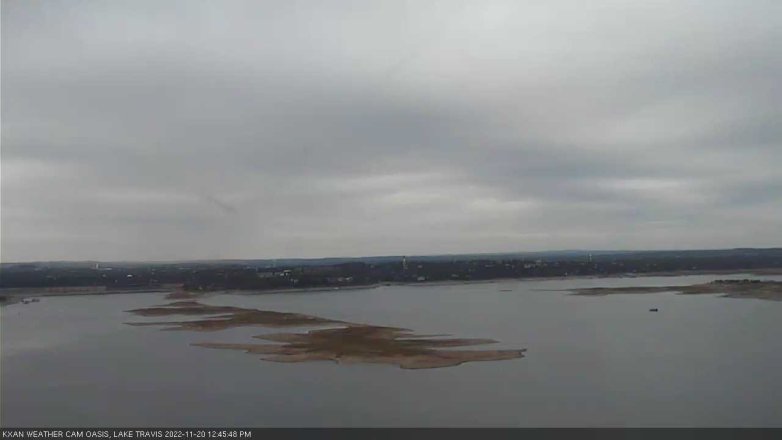 Lake Travis webcam, November 20, 2022 12:45 PM CT