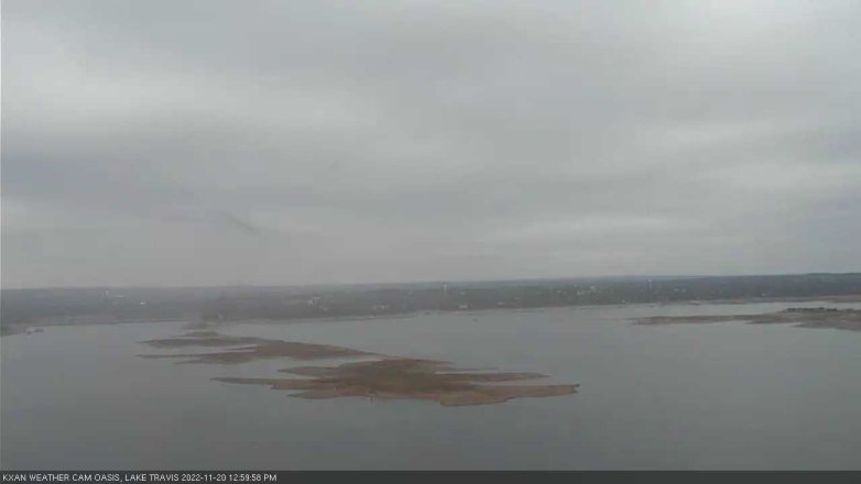 Lake Travis webcam, November 20, 2022 1:00 PM CT