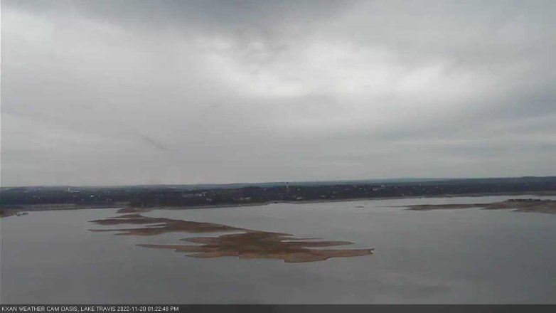 Lake Travis webcam, November 20, 2022 1:25 PM CT