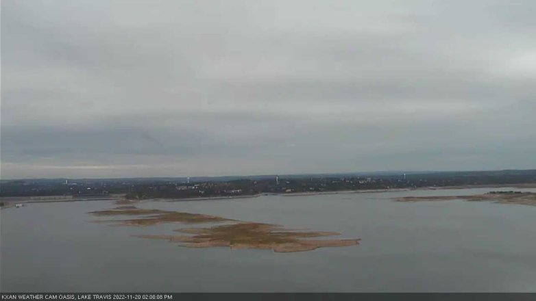 Lake Travis webcam, November 20, 2022 2:00 PM CT