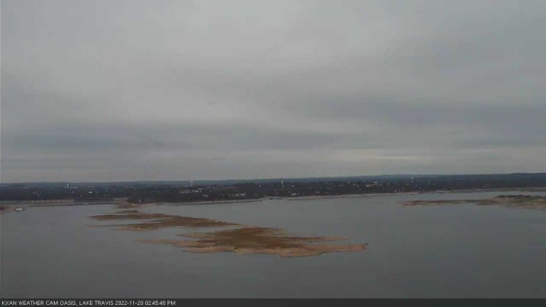 Lake Travis webcam, November 20, 2022 2:45 PM CT
