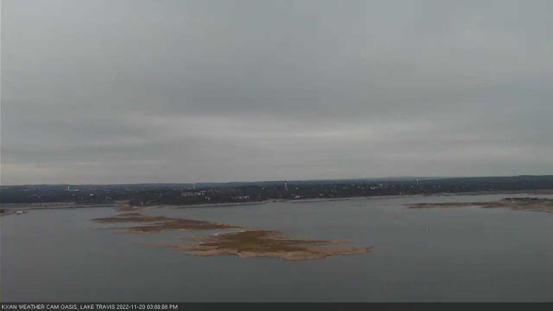 Lake Travis webcam, November 20, 2022 3:00 PM CT