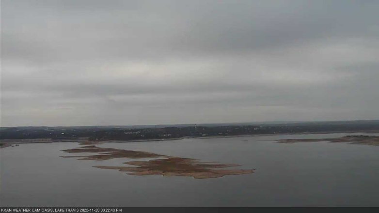 Lake Travis webcam, November 20, 2022 3:25 PM CT