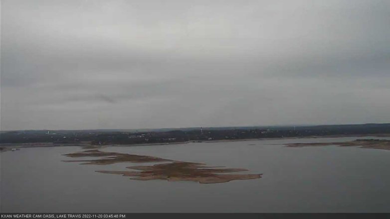 Lake Travis webcam, November 20, 2022 3:45 PM CT
