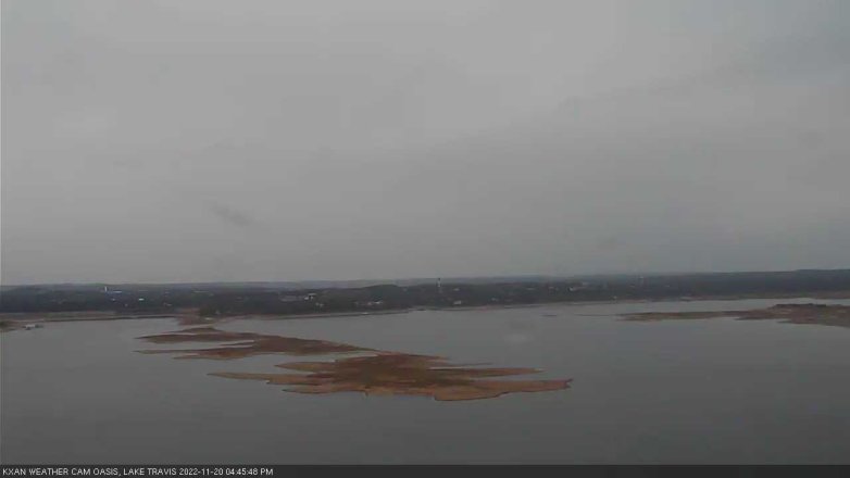 Lake Travis webcam, November 20, 2022 4:45 PM CT