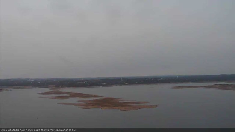 Lake Travis webcam, November 20, 2022 5:00 PM CT